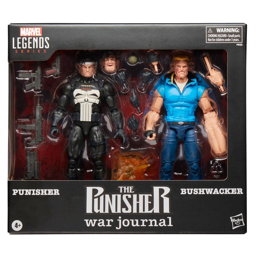 Marvel Legends The Punisher: Punisher & Bushwacker Action Figure 2-Pack