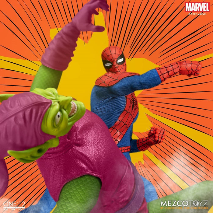 Mezco One:12 Collective Spider-Man Green Gobin Deluxe Edition Action Figure