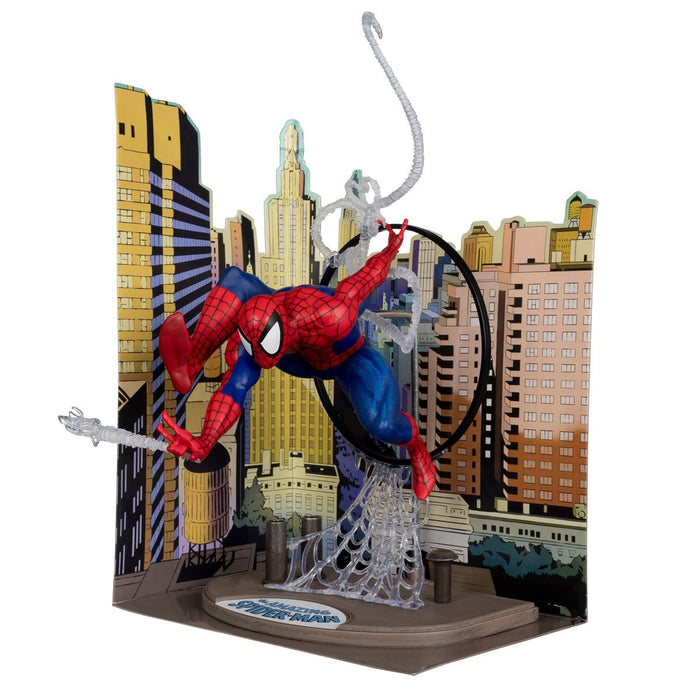 Marvel Spider-Man The Amazing Spider-Man #301 1:6th Scale Posed Figure with Scene and Comic