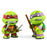 Teenage Mutant Ninja Turtles Raphael & Donatello 3-Inch Vinyl Figure 2-Pack