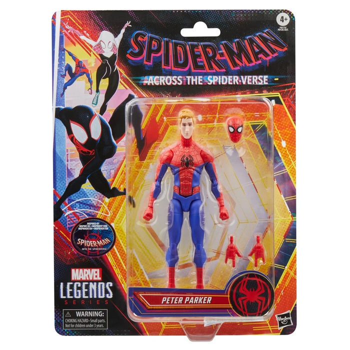 Spider-Man Across the Spider-Verse Marvel Legends Peter B. Parker 6-Inch Action Figure