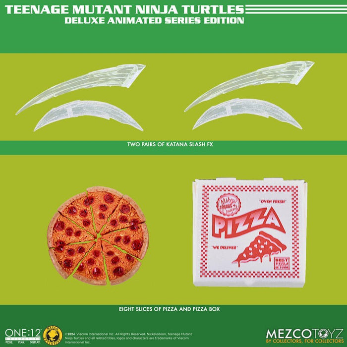 One:12 Collective Teenage Mutant Ninja Turtles Deluxe Animated Series Edition