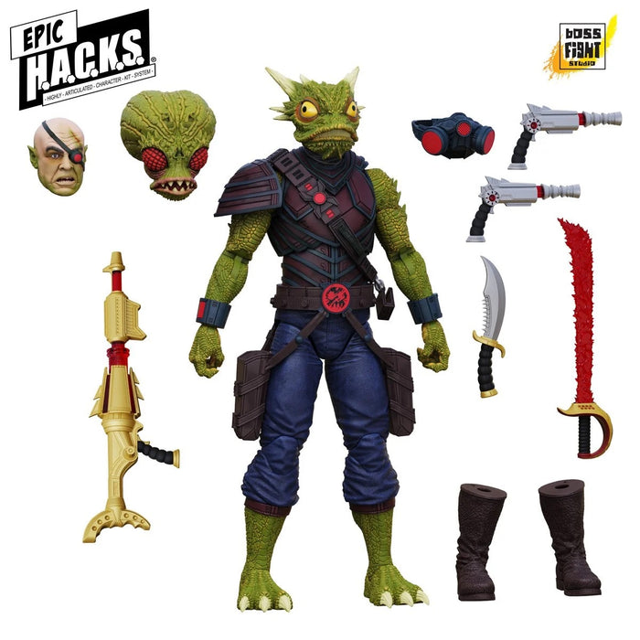 Epic H.A.C.K.S Core Wave 1 The Dark Hand: Space Pirate Clan 1:12 Scale Action Figure