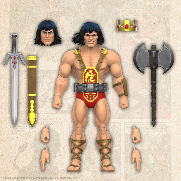 Conan the Barbarian ULTIMATES! Kull the Conqueror (Comic) 7-Inch Action Figure