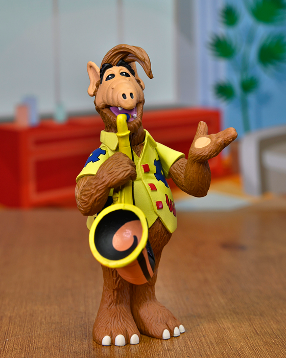 Toony Classics Alf with Saxophone 6-Inch Scale Action Figure