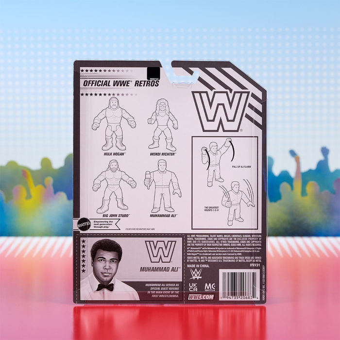 WWE Retros Action Figure 4-Pack Bundle