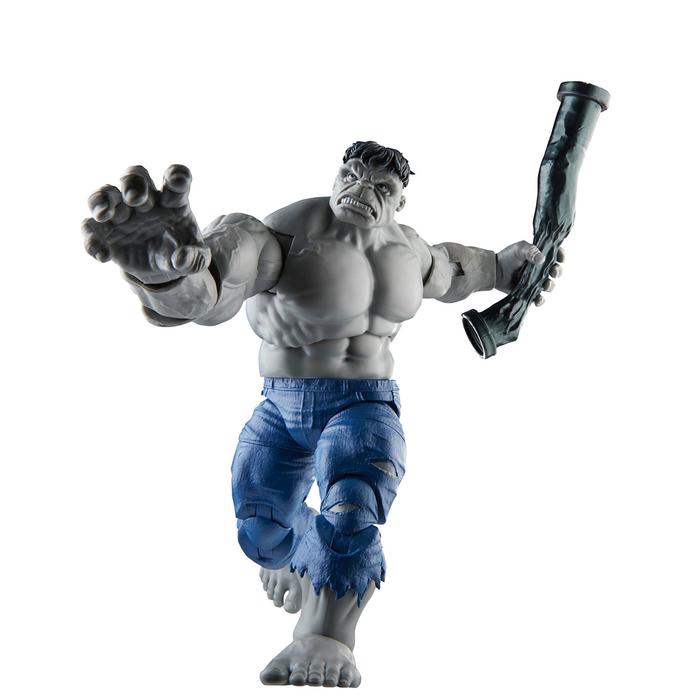 Avengers 60th Anniversary Marvel Legends Gray Hulk and Dr. Bruce Banner 6-Inch Action Figures