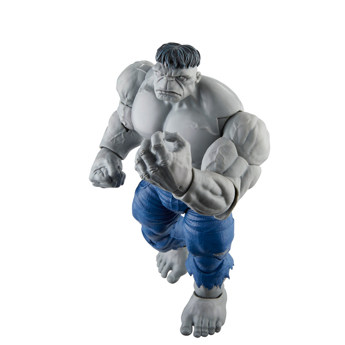 Avengers 60th Anniversary Marvel Legends Gray Hulk and Dr. Bruce Banner 6-Inch Action Figures