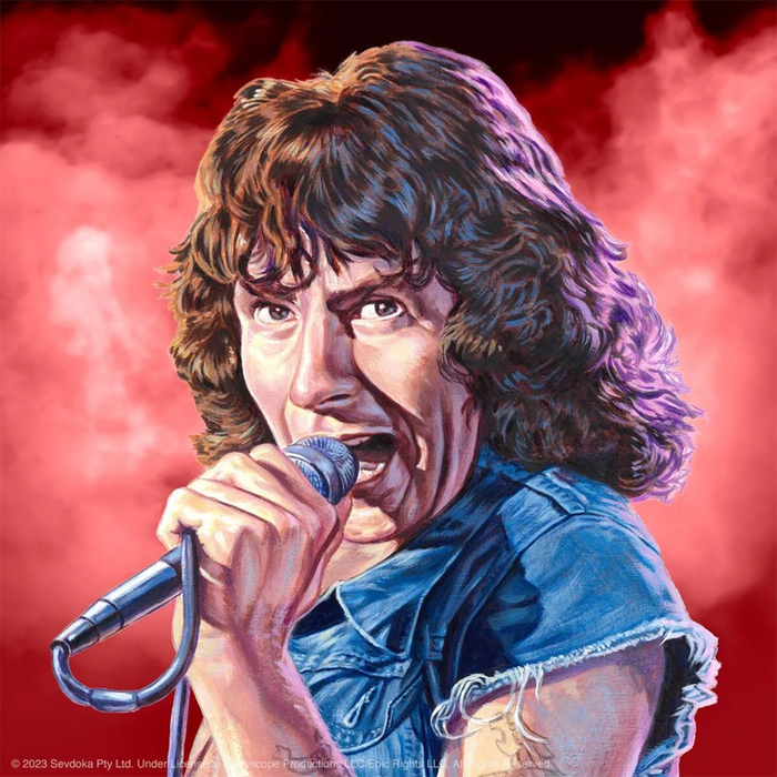 Bon Scott ReAction Wave 1 Bon Scott Figure