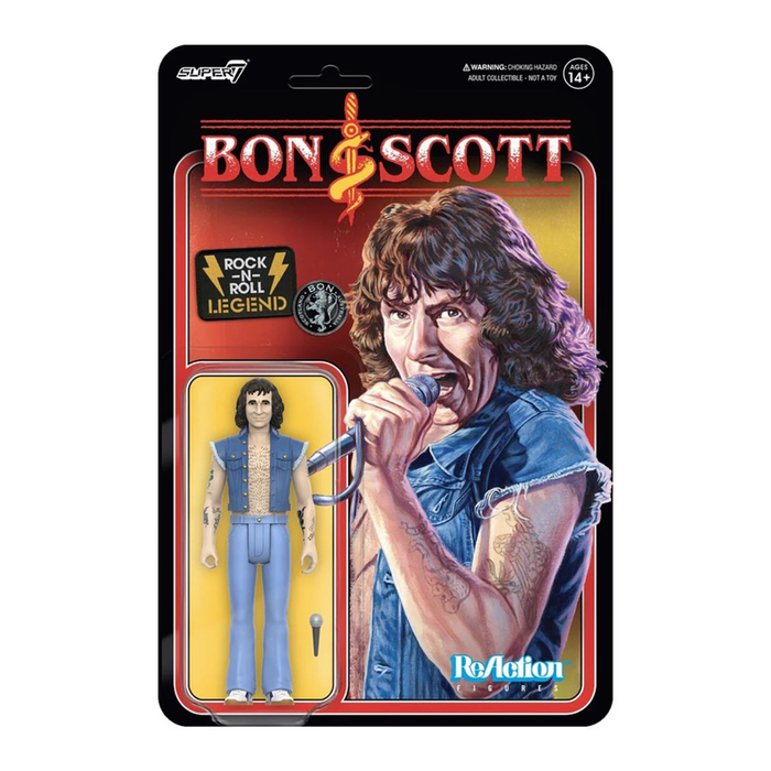 Bon Scott ReAction Wave 1 Bon Scott Figure