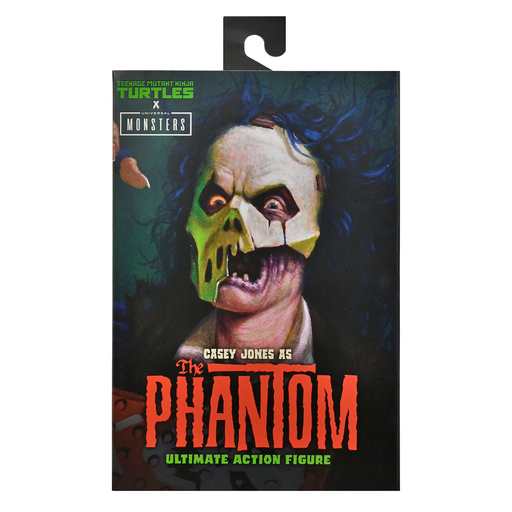 Universal Monsters x TMNT (1990) The Phantom of the Opera 7-Inch Scale Ultimate Casey as the Phantom Action Figure