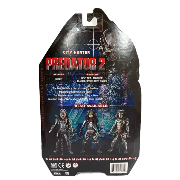 Predator 2 City Hunter Clear Action Figure