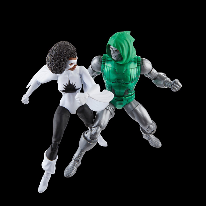 Marvel Legends Series Captain Marvel vs. Doctor Doom Action Figure 2-Pack