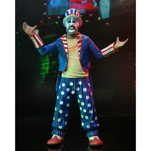 House of 1000 Corpses 20th Anniversary 7-Inch Scale Captain Spaulding (Tailcoat) Action Figure