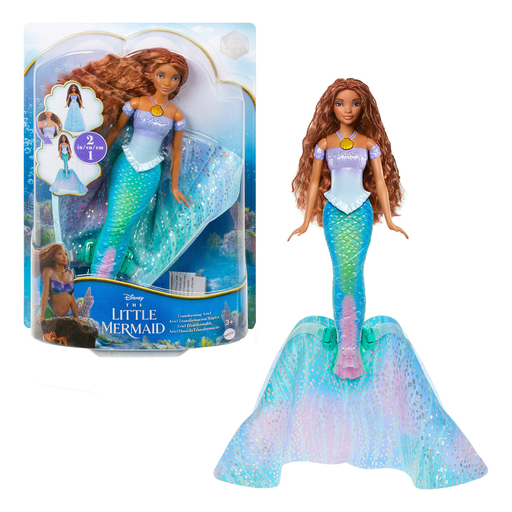 Disney The Little Mermaid Transforming Ariel Fashion Doll