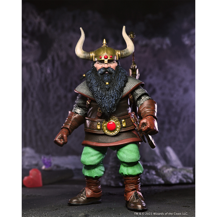 Dungeons & Dragons 7-Inch Scale Ultimate Elkhorn the Good Dwarf Fighter Action Figure