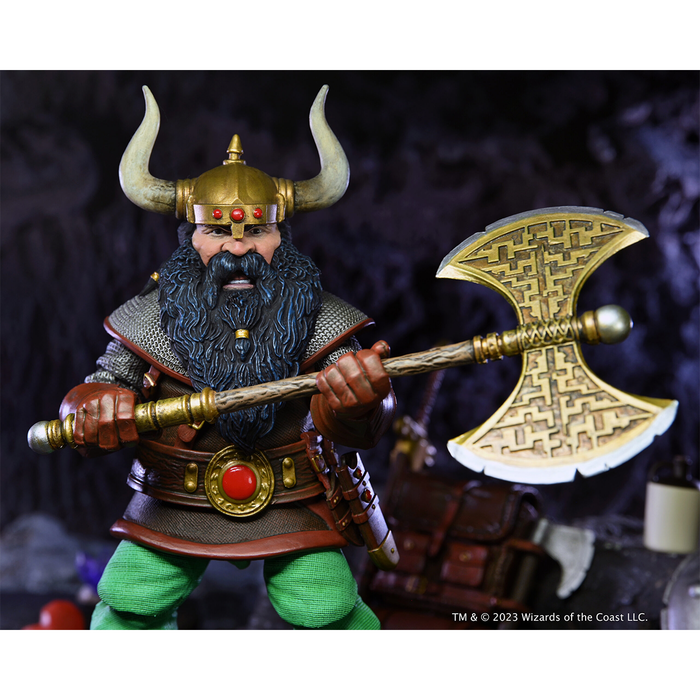 Dungeons & Dragons 7-Inch Scale Ultimate Elkhorn the Good Dwarf Fighter Action Figure