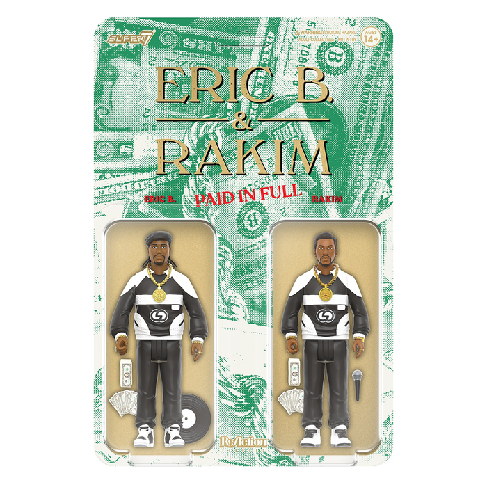 Eric B. & Rakim Re-Action Paid In Full 3 3/4-Inch Figure 2-Pack