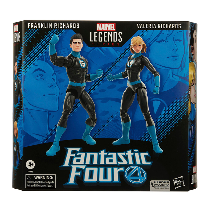 Marvel Legends Series Fantastic Four Franklin Richards and Valeria Richards 6-Inch Scale Action Figure