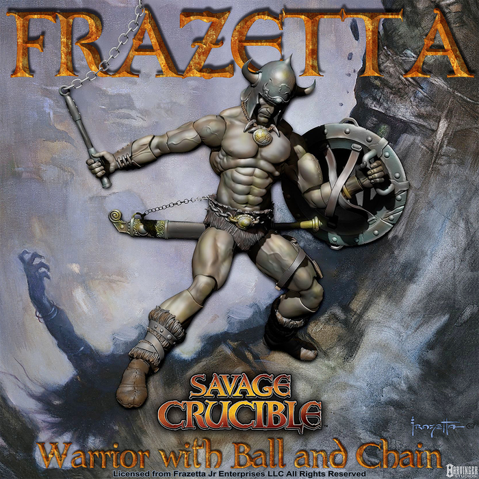 Savage Crucible Frazetta's Warrior Action Figure