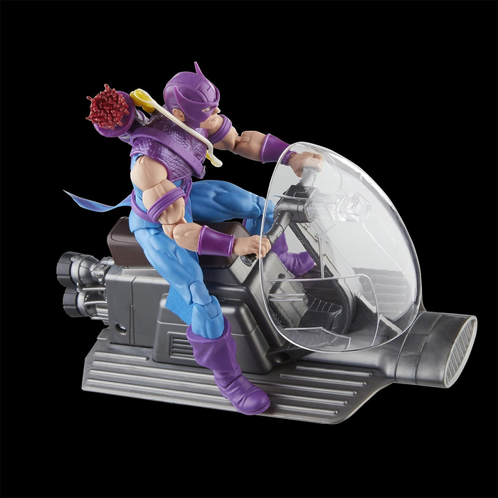 Marvel Legends Series Avengers 60th Anniversary Hawkeye with Sky-Cycle 6-Inch Action Figure and Vehicle