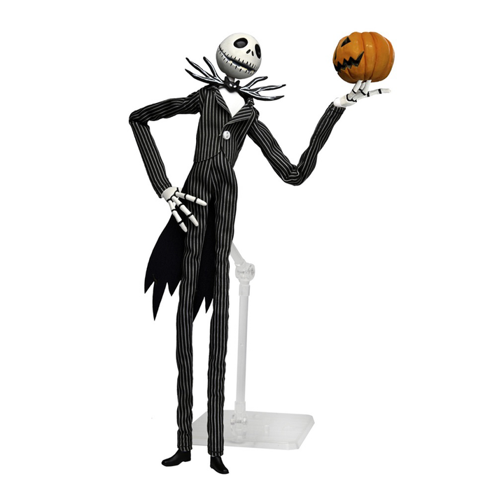 The Nightmare Before Christmas Jack Skellington with Pumpkin 9-Inch Articulated Figure