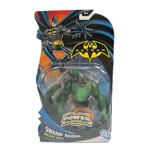 Batman Power Attack Swamp Raider Killer Croc Action Figure