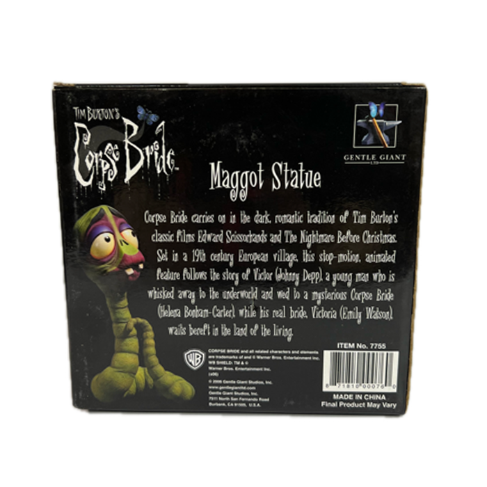 Tim Burton's Corpse Bride Maggot Statue