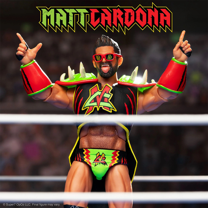 Major Podcast Wrestling ULTIMATES! Matt Cardona Action Figure