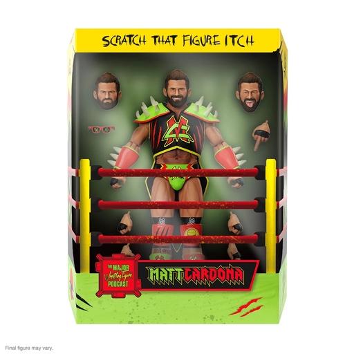 Major Podcast Wrestling ULTIMATES! Matt Cardona Action Figure