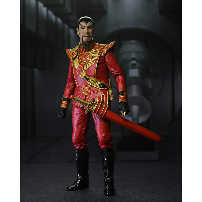 Flash Gordon (1980) Ultimate Ming (Red Military Outfit) 7-Inch Scale Action Figure