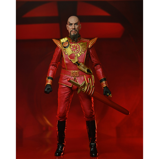 Flash Gordon (1980) Ultimate Ming (Red Military Outfit) 7-Inch Scale Action Figure