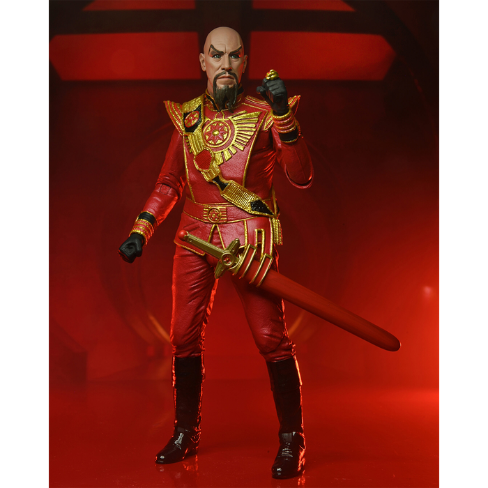 Flash Gordon (1980) Ultimate Ming (Red Military Outfit) 7-Inch Scale Action Figure