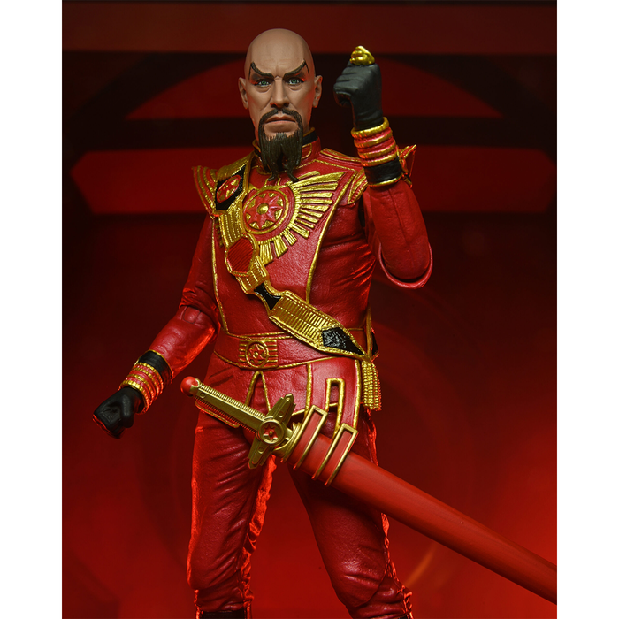 Flash Gordon (1980) Ultimate Ming (Red Military Outfit) 7-Inch Scale Action Figure