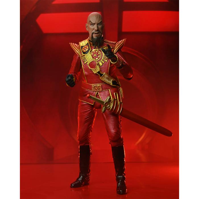 Flash Gordon (1980) Ultimate Ming (Red Military Outfit) 7-Inch Scale Action Figure