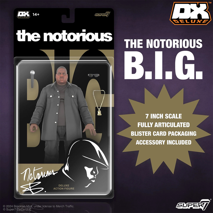 Notorious B.I.G. Deluxe 7-Inch Action Figure