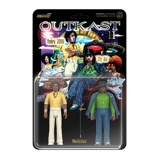 OutKast ReAction Wave 2 Outkast Action Figure 2-Pack