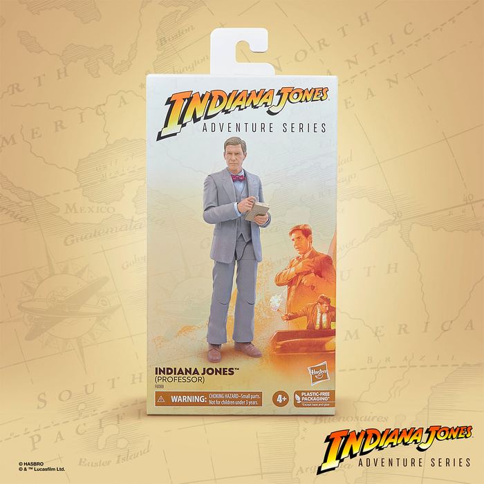 Indiana Jones Adventure Series Indiana Jones (Professor) 6-Inch Scale Action Figure