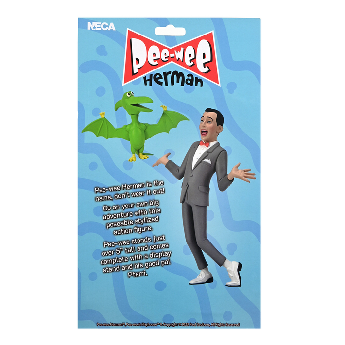 Pee-Wee's Playhouse - Pee-Wee and Pterri 6-Inch Action Figure