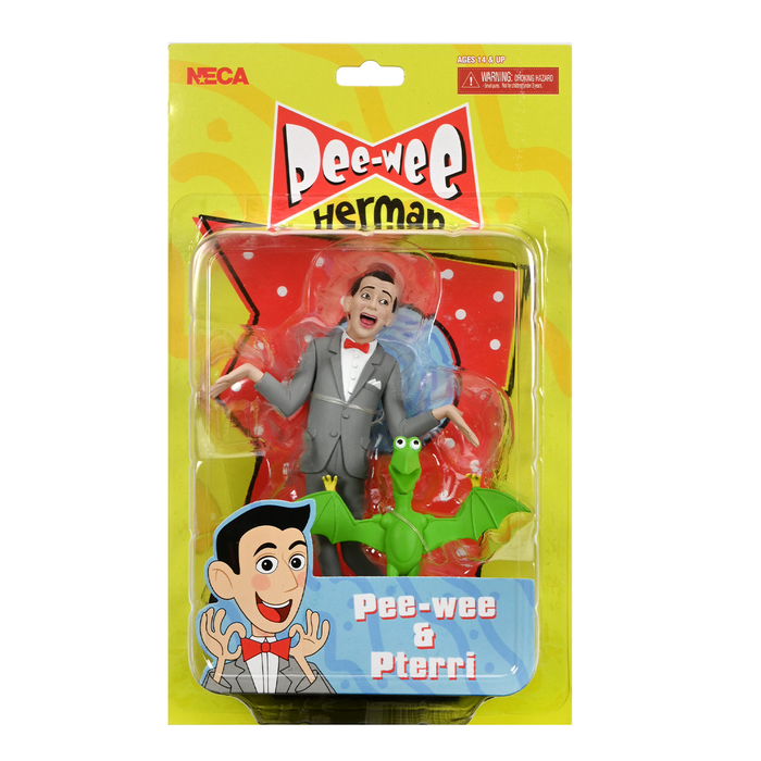 Pee-Wee's Playhouse - Pee-Wee and Pterri 6-Inch Action Figure