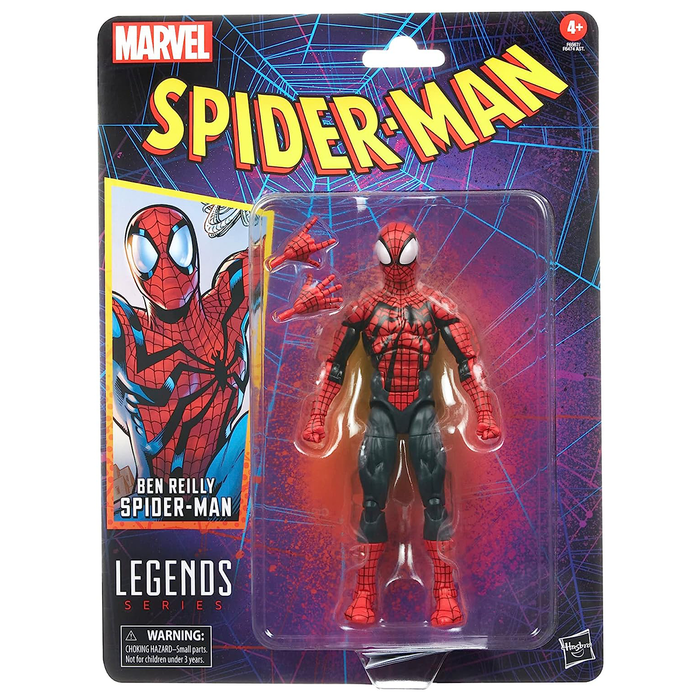 Marvel Legends Series Spider-Man Legends Ben Reilly 6-Inch Action Figure