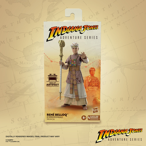 Indiana Jones Adventure Series René Belloq (Ceremonial) 6-Inch Scale Action Figure