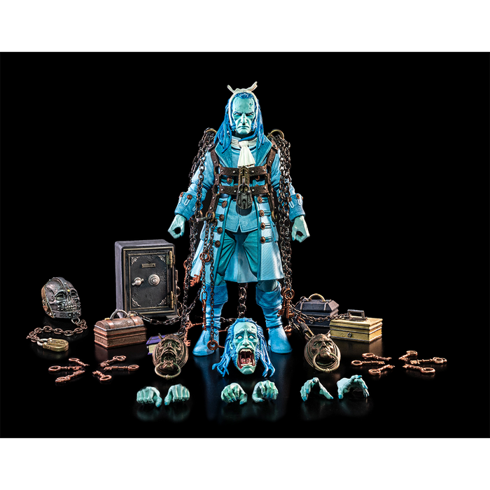 Figura Obscura: The Ghost of Jacob Marley (Haunted Blue Version) Figure