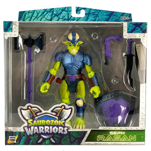 Saurozoic Warriors - Seph Rasan 6-Inch Scale Action Figure