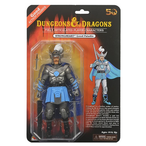 Dungeons and Dragons 7-Inch Scale Strongheart Figure (50th Anniversary on Blister Card)