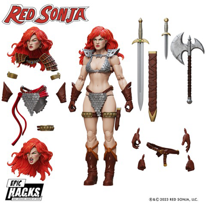 Epic H.A.C.K.S. Red Sonja Action Figure