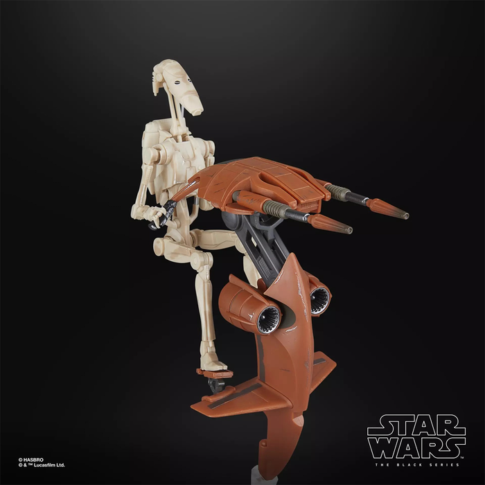 Star Wars The Black Series STAP & Battle Droid Action Figure & Vehicle Set