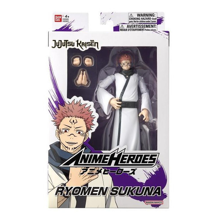 Jujutsu Kaisen Anime Heroes Ryomen Sukuna Action Figure