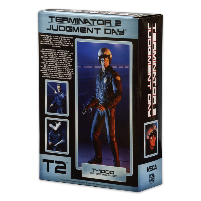 Terminator 2 Ultimate T-1000 (Motorcycle Cop) 7-Inch Scale Action Figure