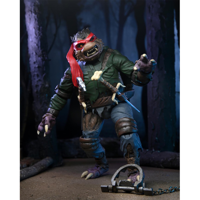 Universal Monsters x Teenage Mutant Ninja Turtles Ultimate Raphael as The Wolfman 7-Inch Scale Action Figure